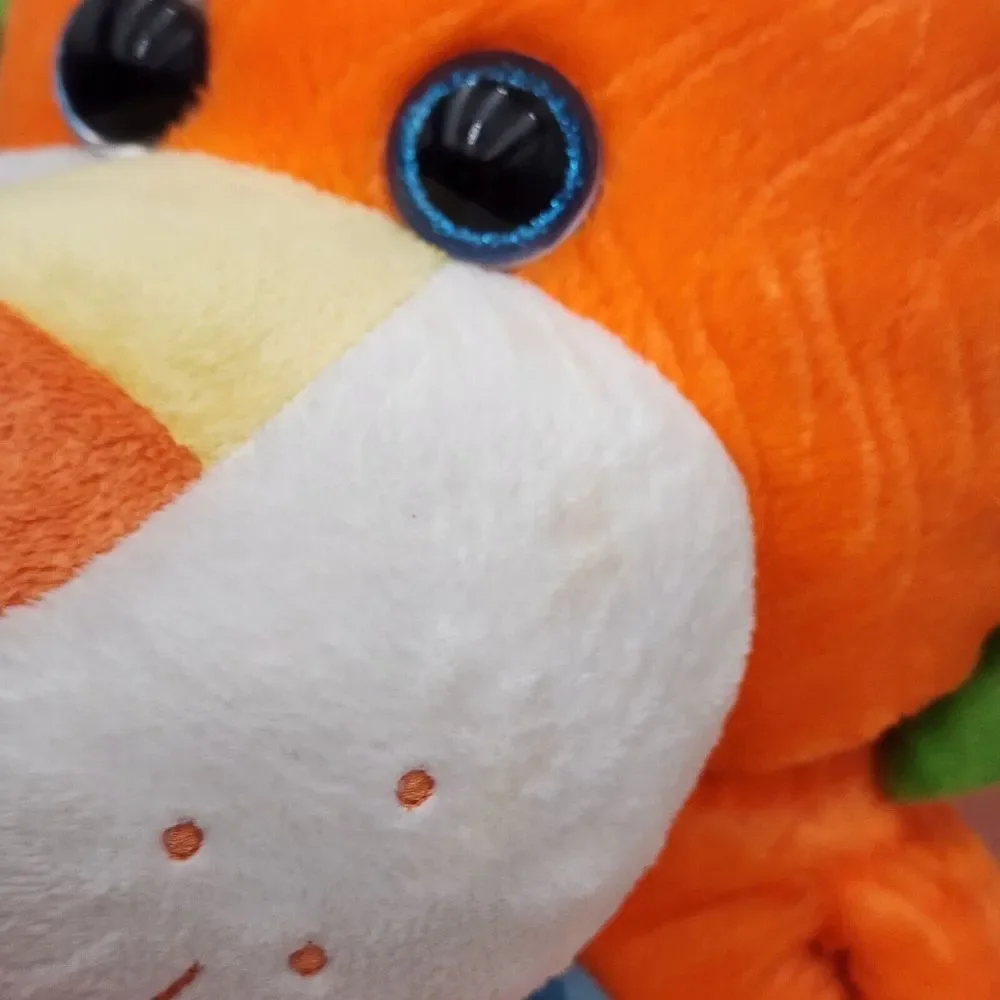 Hug Fun Orange Lion‎ Scrunched Plush Stuffed Animal Safari Toy Large 36